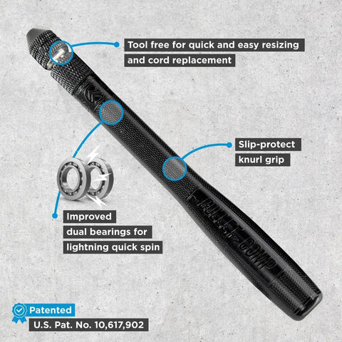 Bullet COMP® Jump Rope Handle – Single Accessory Elite Jumps