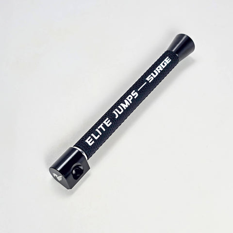 Surge® 4.0 Jump Rope Handle – Single Accessory Elite Jumps Black
