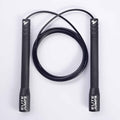 Freestyle Jump Rope - 4mm PVC with Long 8" Handle Jump Rope Elite Jumps Black