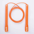 Freestyle Jump Rope - 4mm PVC with Long 8" Handle Jump Rope Elite Jumps Orange