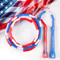 FREEDOM - USA Flag Beaded Jump Rope Jump Rope Elite Jumps USA