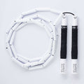 Heavy Beaded (1/2 lb) Fitness Jump Rope Jump Rope Elite Jumps White