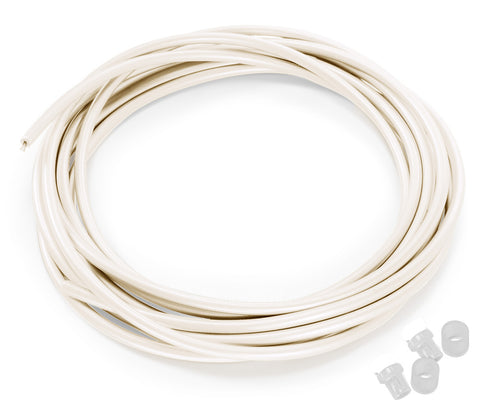PVC Jump Rope Replacement Cord - 4mm/5mm/6mm Accessory Elite Jumps Cream 4mm
