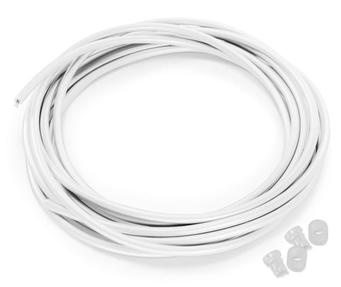 PVC Jump Rope Replacement Cord - 4mm/5mm/6mm Accessory Elite Jumps White 4mm