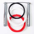Performance Speed Rope - 3 Cable Bundle Jump Rope Elite Jumps Silver - clearance