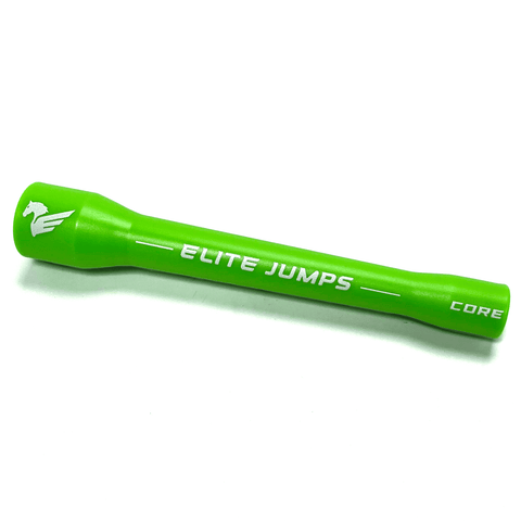 Core 5" Long Jump Rope Handle – Single Accessory Elite Jumps Signal Green