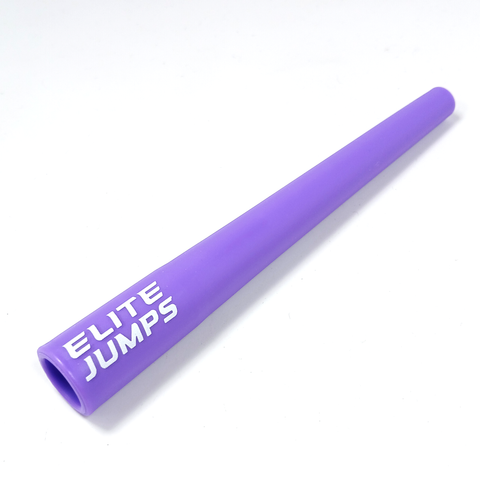 Edge 6.5" Long Jump Rope Handle – Single Accessory Elite Jumps Purple Standard