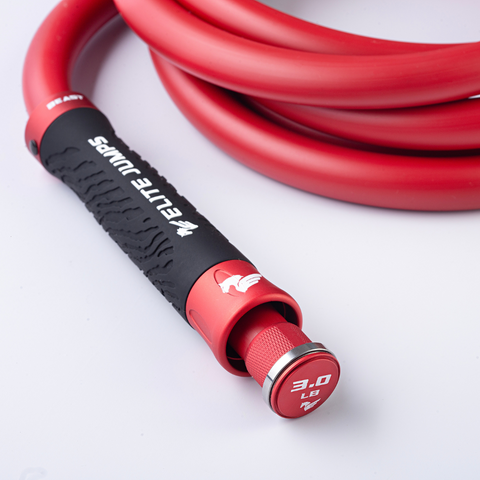 The Beast - Adjustable 3lb Weighted Jump Rope Jump Rope Elite Jumps