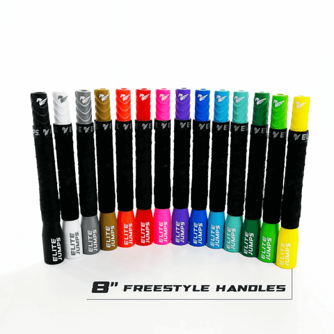 Fit 8" Long Jump Rope Handle – Single Accessory Elite Jumps