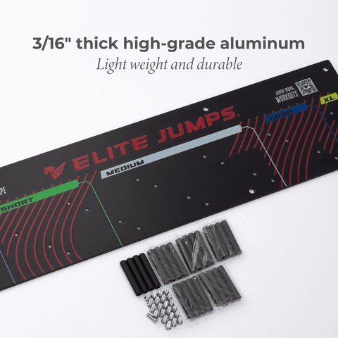Gym Pack - Jump Rope Set & Wall Rack Accessory Elite Jumps